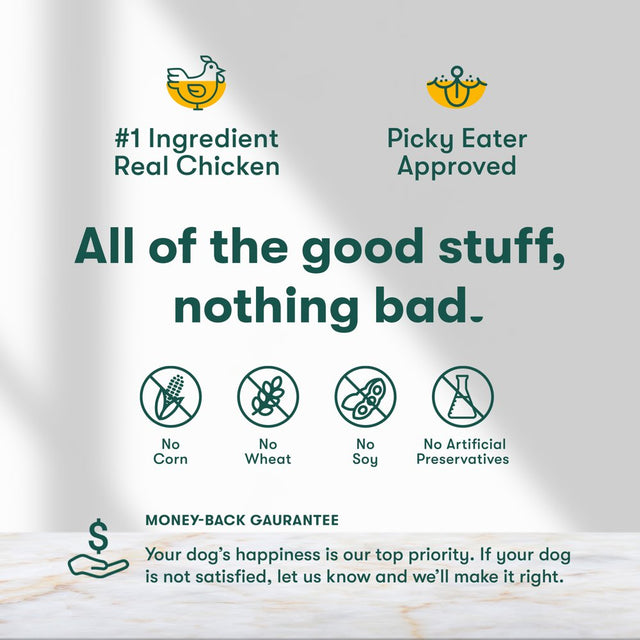 Jinx Crumbles Chicken Recipe Flavor-Boosting Natural Meal Topper, 4 Oz. Bag