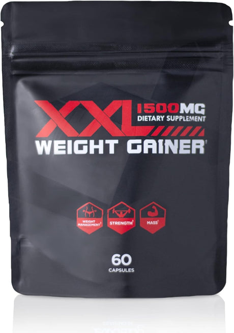 Gluteboost Thickfix XXL (1500Mg) - Curve & Muscle Builder for Women - Natural Weight Gainer & Protein Support - Weight Gain Pills and Curve Enhancing Supplement -Protein Powder Capsule - 1 Month