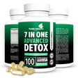 Fast Acting Body Detox, Liver Cleanse Detox & Repair, Full Body Detox, All Natural Toxins Remover, Healthy Cleansing Support for Liver, Urinary Tract , Can Help in Detox for Smokers, Advanced Formula.