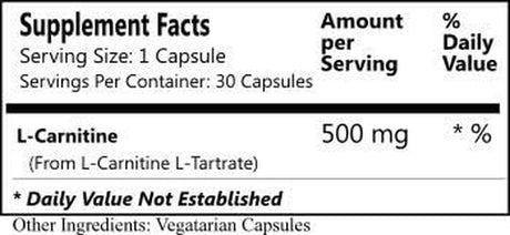 L-Carnitine, L-Tartrate