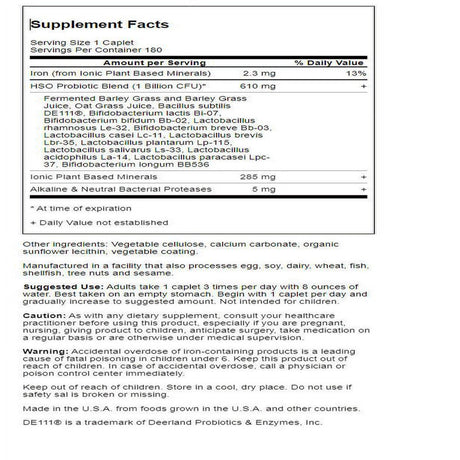 Garden of Life Garden of Life HSO Probiotic Formula, 180 Ea