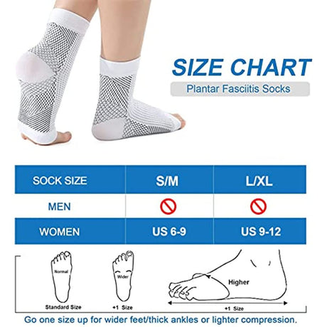 4Pairs Ankle Compression Sleeve Open Toe Сompression Socks for Swelling, Plantar Fasciitis, Sprain, Neuropathy for Women and Men-4Colors L/XL