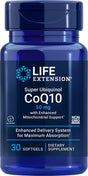 Life Extension Super Ubiquinol Coq10 with Enhanced Mitochondrial Support -- 50 Mg - 30 Softgels