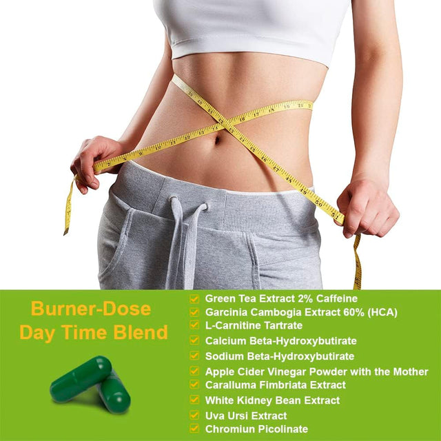 Fat Burner AM. Weight Control & Metabolism Boost. for Active Lifestyles. 120 Softgels.