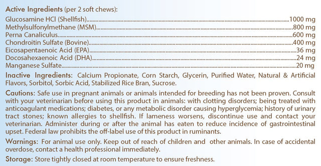 Healthy Breeds Labradoodle Z-Flex Max Hip & Joint Soft Chews 50 Count