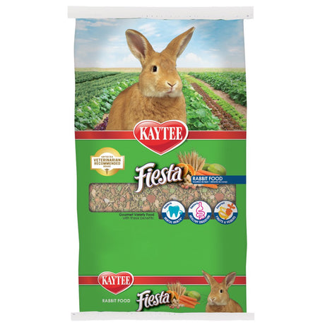 Kaytee Fiesta Rabbit Food 20 Pounds