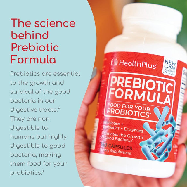 Health plus Prebiotic Formula, 180 Capsules, 60 Servings