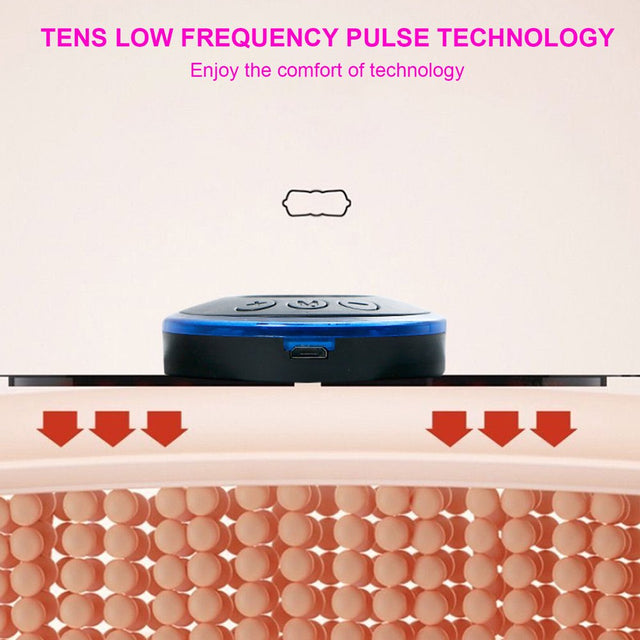 Foot Acupoint Massage Pad, EMS Stimulation Foot Stimulator Massager Mat Electric Feet Acupressure Massager Legs Circulation Machine anti Fatigue Sore Feet Relief Device Relaxation Gifts