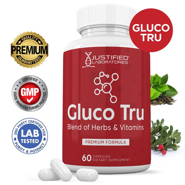 Gluco Tru Premium Formula 688MG 60 Capsules