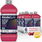 Kinderlyte Advanced Natural Hydration | Electrolyte Drinks with 33% More Electrolytes and Premax Prebiotic (Raspberry Lemonade, 6-Pack)