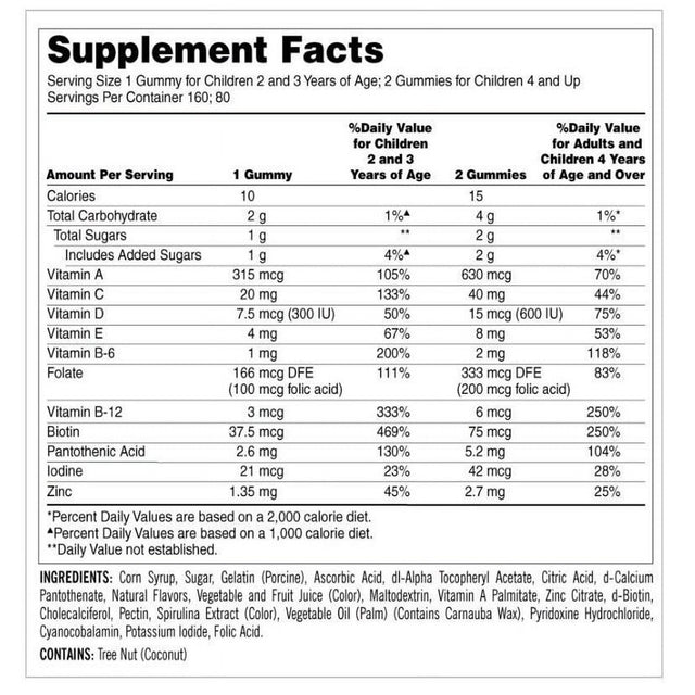 Kirkland Signature Children'S Complete Multivitamin, 320 Gummies