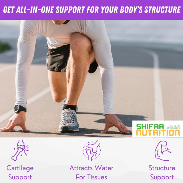 Halal Joint Support with Glucosamine Chondroitin MSM by SHIFAA NUTRITION