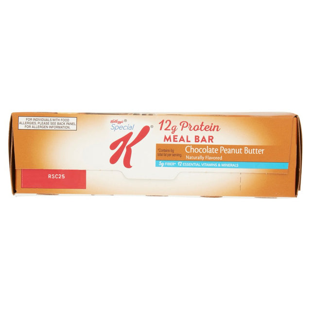 Kellogg'S Special K 12G Protein Meal Bar Chocolate Peanut Butter, 8 Count, 1.59 Oz, 6 Pack