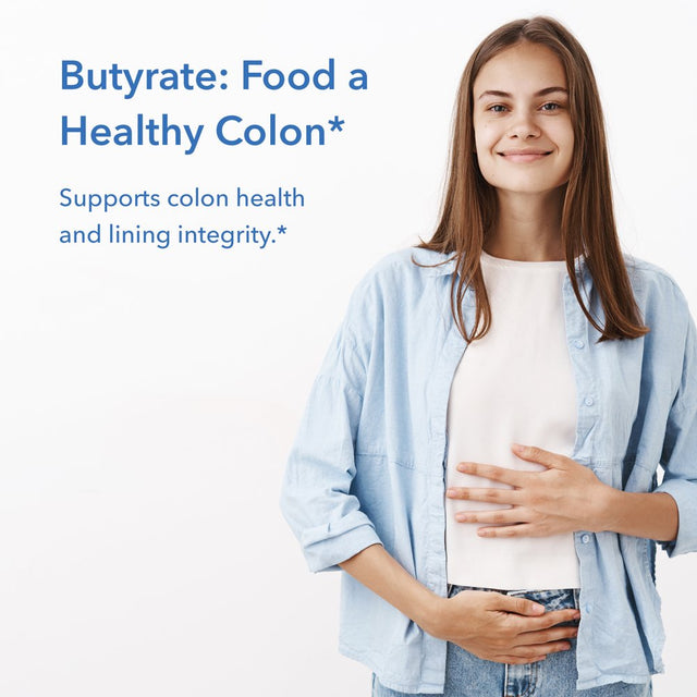 Allergy Research Group - Butyren - Butyric Acid - Colon Lining Nutrition - 100 Delayed Release Capsules