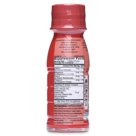 Ionic Plasma Water Shot | Nitric Oxide | Cold-Plasma | Plasma-Activated Water (PAW) | Energy and Endurance | 2.5 Fluid Oz. Lemon Flavored | Dietary Supplement | 1-Unit