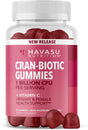 Havasu Nutrition Cranberry Probiotic Gummy for Urinary and Vaginal Health Support for Women, 60 Ct
