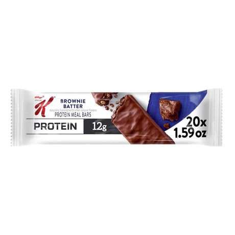 Special K Protein Bars, Meal Replacement, Protein Snacks, Brownie Batter (20 Bars)
