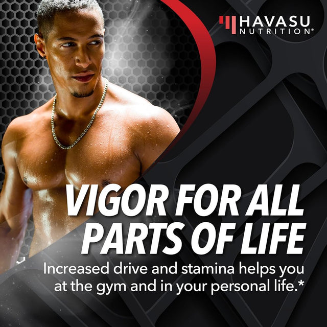 Havasu Nutrition Tongkat Ali for Men | Tongkat Ali Supplement Pills, 60Ct