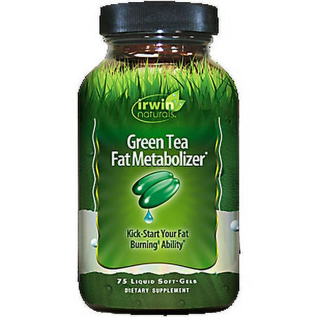Irwin Naturals Green Tea Fat Metabolizer Dietary Supplement, 75 Count