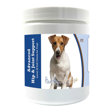 Healthy Breeds Jack Russell Terrier Advanced Hip & Joint Support Level III Soft Chews for Dogs 120 Count