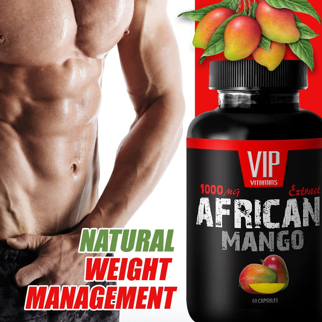 Fat Loss Happens on Monday - AFRICAN MANGO EXTRACT 500MG - African Mango Bulk Supplements - African Mango Seed Extract - African Mango Supplements - African Mango Extract - 1 Bottle (60 Capsules)