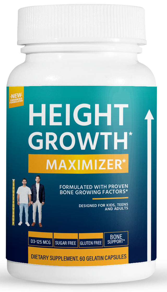 Height Growth Maximizer - Bone & Joint Health- 60 Capsules