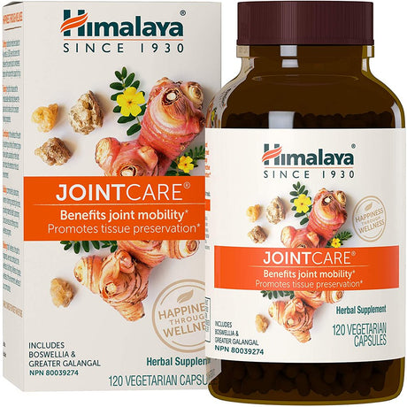 Himalaya Jointcare, Joint Support for Mobility, Flexibility and Joint Pain Relief, Promotes Tissue Preservation, 1200 Mg, 120 Capsules, 1 Month Supply