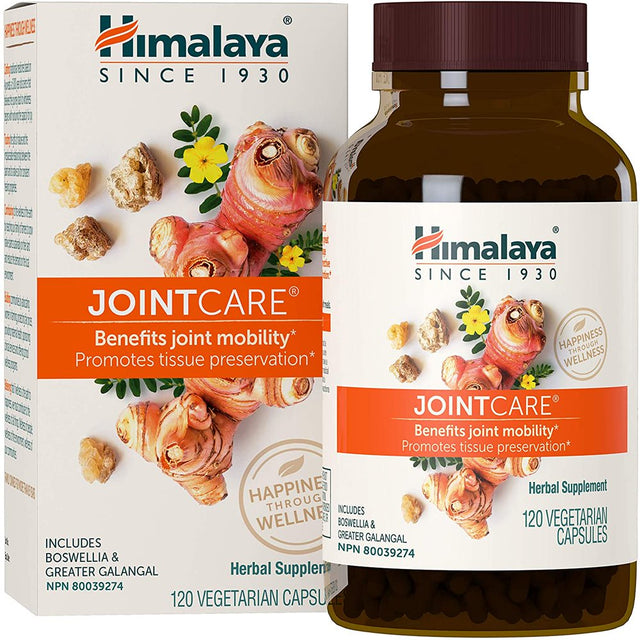 Himalaya Jointcare, Joint Support for Mobility, Flexibility and Joint Pain Relief, Promotes Tissue Preservation, 1200 Mg, 120 Capsules, 1 Month Supply