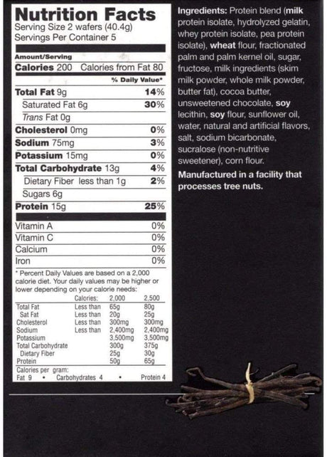 Ideal Protein Compatible Proti Fit High Protein Vanilla Wafer Bars