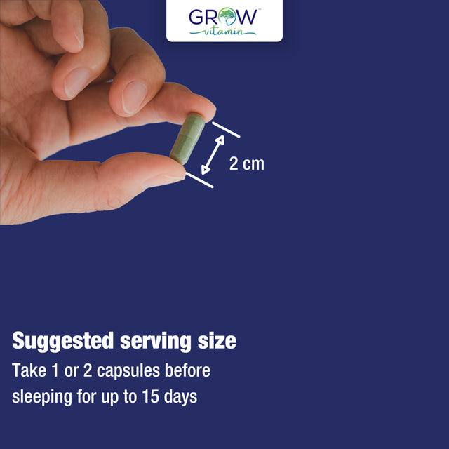 Grow Vitamin Fast Acting Colon Cleanse Formula, Supports Healthy Bowel Movements & Weight Loss, Natural Laxatives for Constipation Relief & Bloating Support, Detox Pills to Detoxify