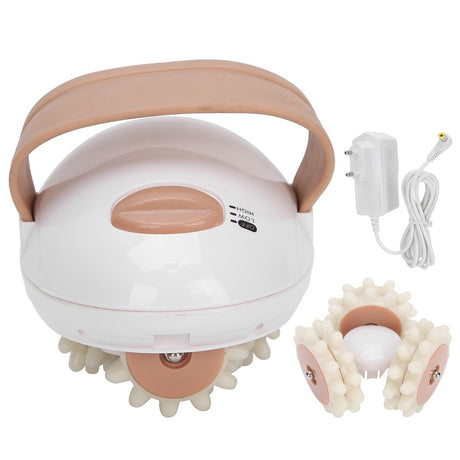 Gupbes Electric Body Slimming Massage Machine Fat Burning Anti-Cellulite Roller Massager (100-240V) Weight Loss Care Massager