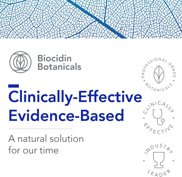 Biocidin Liquid Formula (1 Oz) with Proflora 4R Restorative Probiotic (30 Capsules) - Two-Product Bundle to Support GI Detox, Cleansing & Healthy Digestion - Botanical Drops + Shelf Stable Probiotics