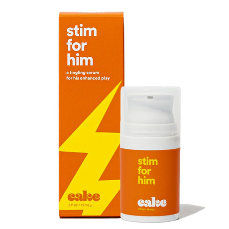 Hello Cake Stim for Him, Stimulating Arousal Gel for Men, 0.5 Fl Oz