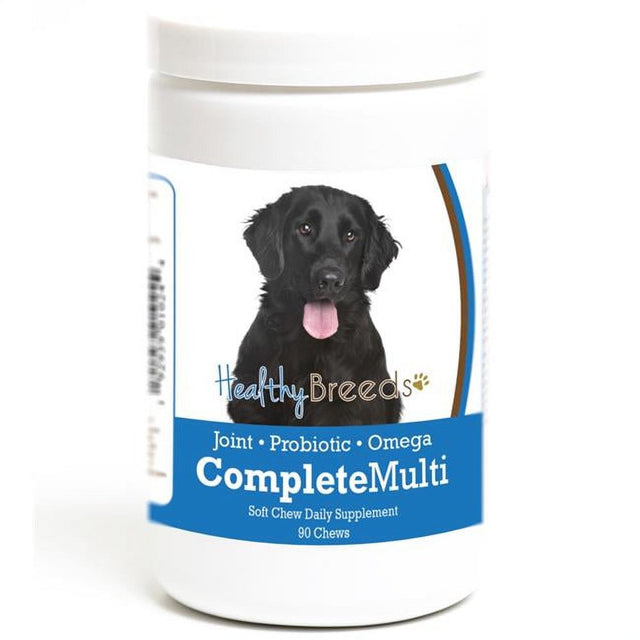 Healthy Breeds 192959010244 Flat Coated Retriever All in One Multivitamin Soft Chew - 90 Count