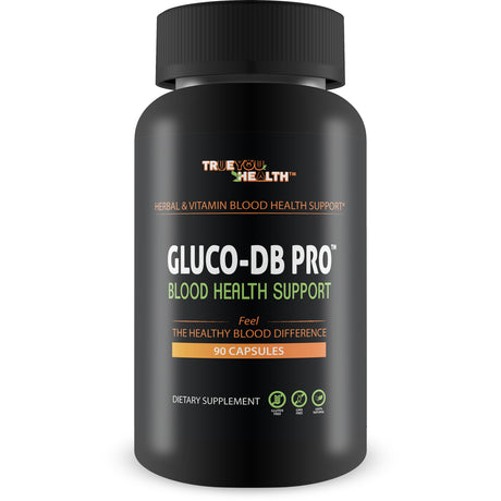 Gluco-Db Pro - Our Best Advanced Glucose Support Supplement - Natural Gluco DB Supplement for Blood Sugar Health - Natural Blood Sugar Formula to Support Blood Balance & Blood Health Blood Glucose