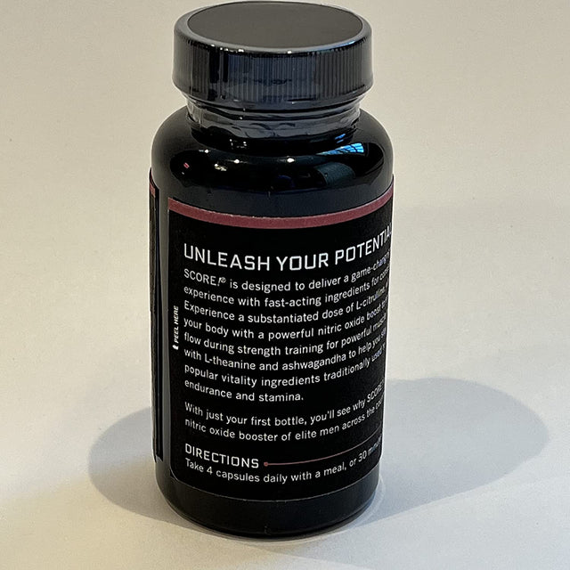 Force Factor Score!, Nitric Oxide Supplement for Men, Nitric Oxide Booster with L-Citrulline and Tribulus Terrestris to Improve Blood Flow and Enhance Performance, 76 Count (Pack of 3)