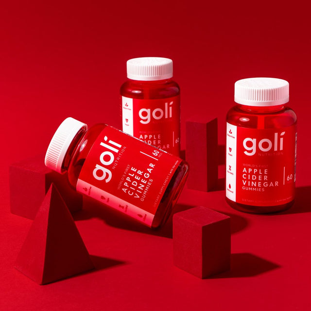 Goli Nutrition Apple Cider Vinegar Gummies, 120 Count