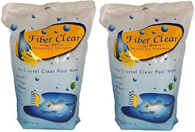 9 Oz 2 Pack 4009DC Cellulose Filter Media D.E. Alternative for Swimming Pools