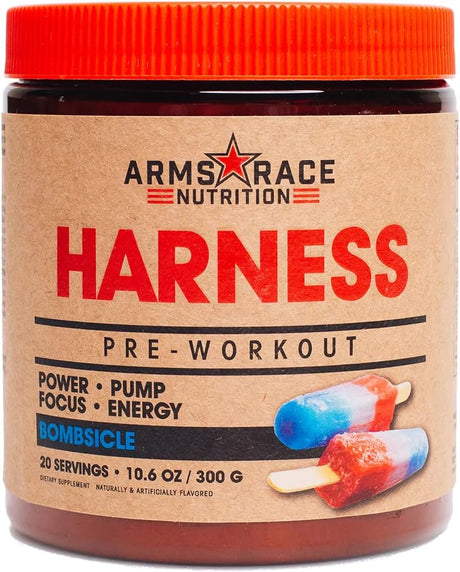 Arms Race Nutrition Harness Pre-Workout, 20 Servings (Bomsicle)
