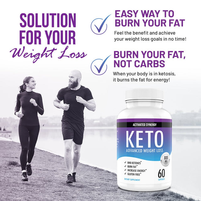 Keto Pills Diet Number One Rapid Premium Advanced Ketogenic Weight Loss Ketosis Energy Boost & Manages Cravings Support Metabolism BHB Supplement for Women & Men 30 Day Supply 60 Capsules