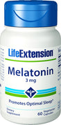 Life Extension Melatonin Vegetarian Capsules, 3Mg, 60 Ct