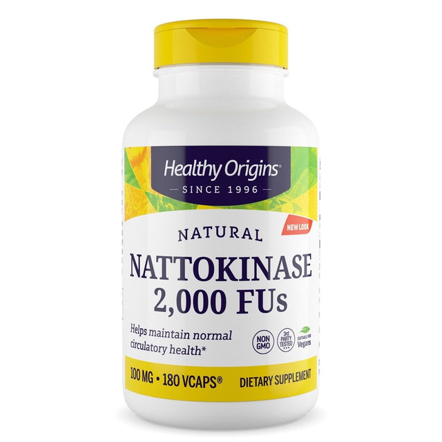 Healthy Origins Nattokinase 2000 Fus -- 100 Mg - 180 Vcaps