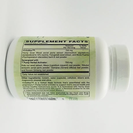 Holly Hill Health Foods, Virilomax (Men'S Virility Support*), 60 Capsules