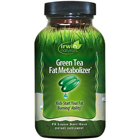 Irwin Naturals Green Tea Fat Metabolizer Dietary Supplement, 75 Count