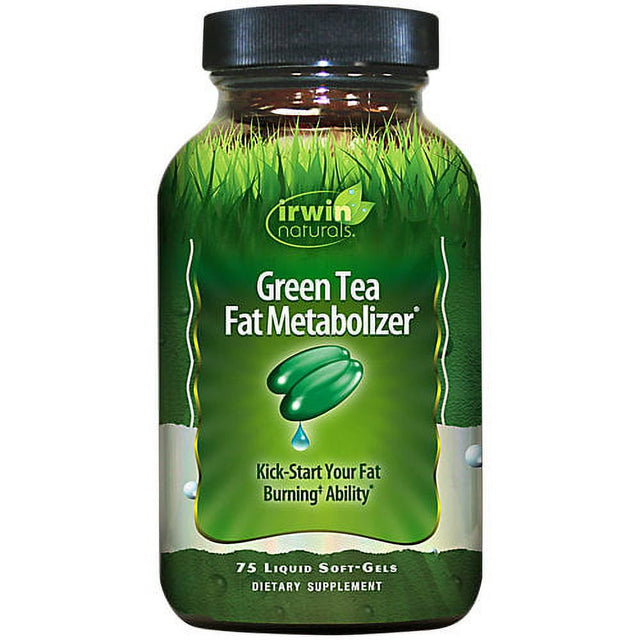 Irwin Naturals Green Tea Fat Metabolizer Dietary Supplement, 75 Count