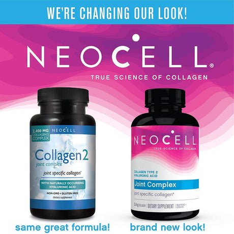Neocell - Collagen Type 2 Joint Complex - 120 Capsules (Packaging May Vary)