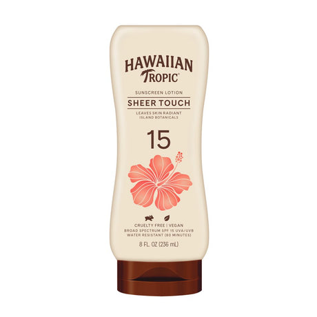 Hawaiian Tropic Sheer Touch Ultra Radiance Lotion Sunscreen SPF 15, 8Oz