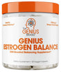 Genius Estrogen Balance, DIM Supplement - Estrogen Blocker for Men & Women - Hormones, Hormonal Acne & Menopause - Anti-Estrogen Aromatase Inhibitor with Grape Seed Extract & Bioperine - 30 Capsules