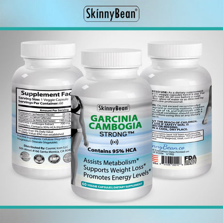 Garcinia Cambogia, Garcinia Supplement 95 HCA, Diet Pills, Fat Burner, Weight Loss Pills