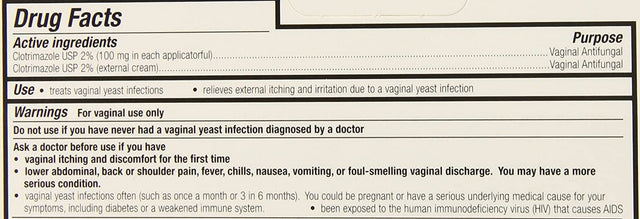 Clotrimazole 3 Day Vaginal Cream 0.74 Oz (Pack of 3)